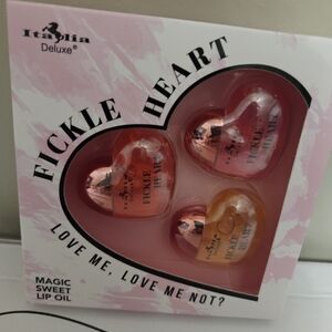 Italia Deluxe Fickle Heart Lip Oil Set